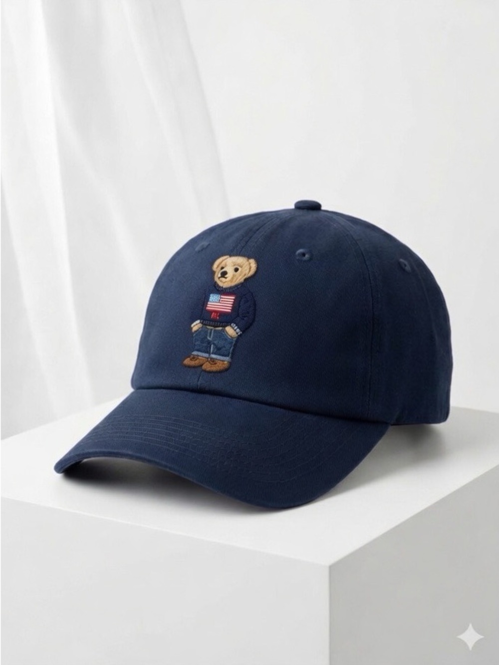 Ralph Lauren Polo Bear Embroidered Patches a lot of 6 Iron-on - Picture 16 of 16